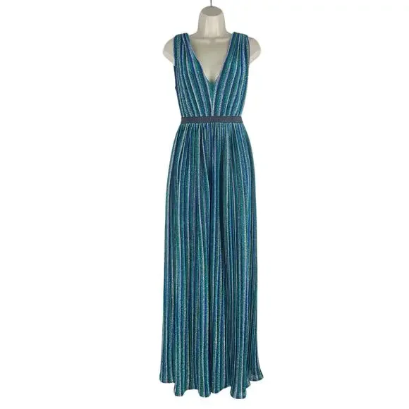 metallic striped handkerchief dress Maxi Dress Bcbg Blue And White Striped Dress Dress Gown Bcbg Metallic  Striped Handkerchief Dress Fashion